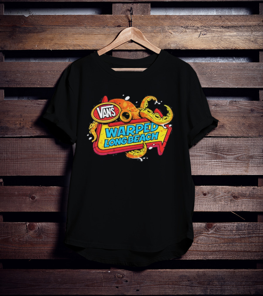 Vans Warped 2026 Long Beach Octopus T-Shirt