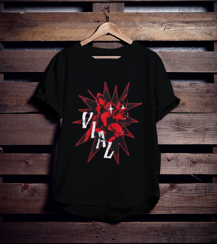 Vial Doberman Dog Edgy Streetwear Fashion T-Shirt