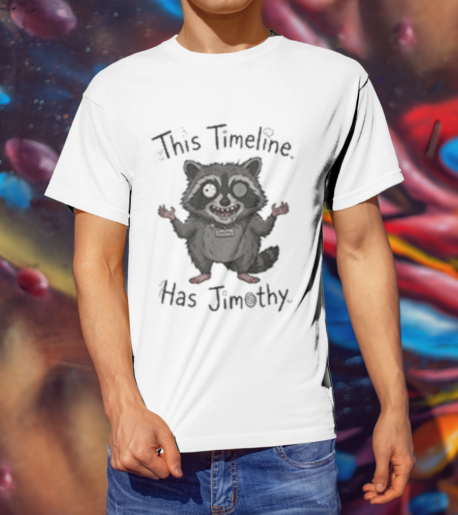 This Timeline Has Jimothy Viral Seattle Raccoon T-Shirt