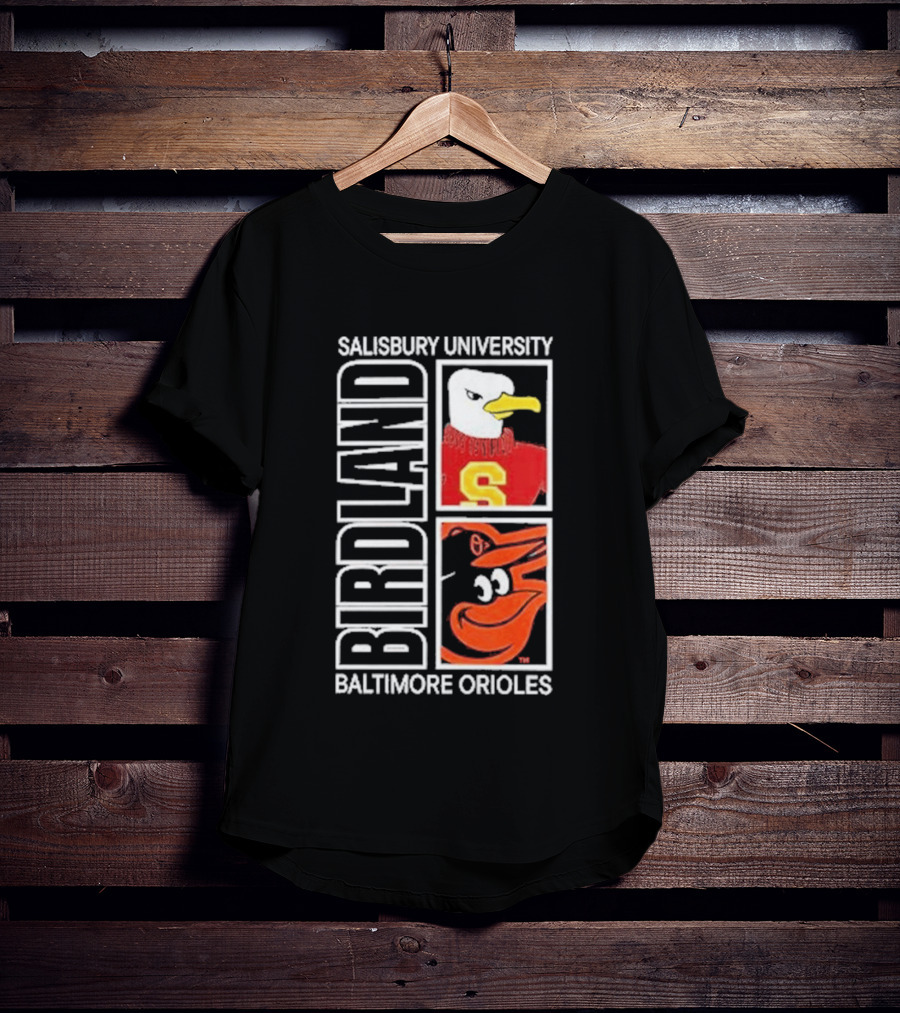 Salisbury University Birdland Night Baltimore Orioles 2026 T-Shirt