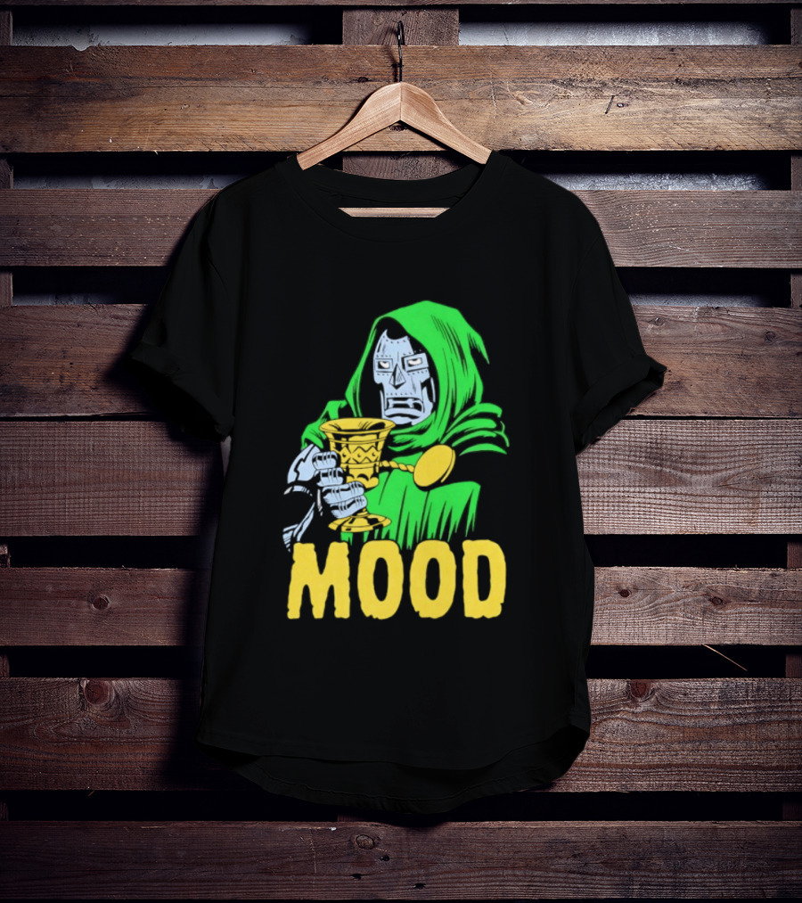 Doctor Doom Mood Marvel Villain Comic Book T-Shirt