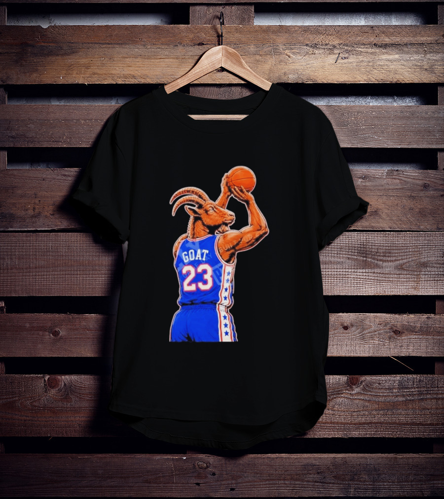 GOAT 23 Basketball Player Jersey Sports Inspired By Iconic NBA Stars T-Shirt