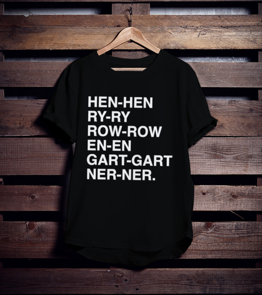 Henry Rowengartner Echo Phrase Repetition T-Shirt