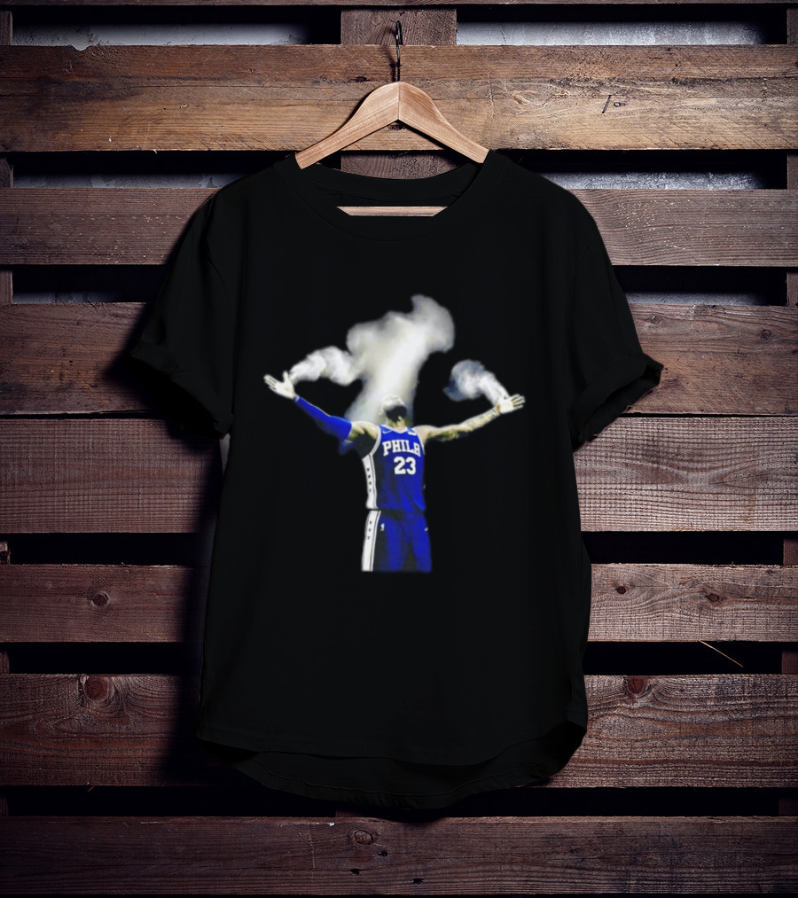 LeBron James 23 Philly Celebration Moment Philadelphia 76ers T-Shirt