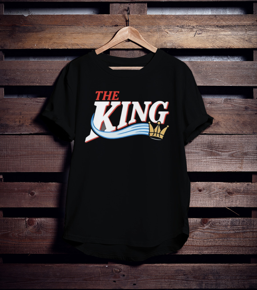 LeBron James The King Crown Philly NBA Basketball T-Shirt