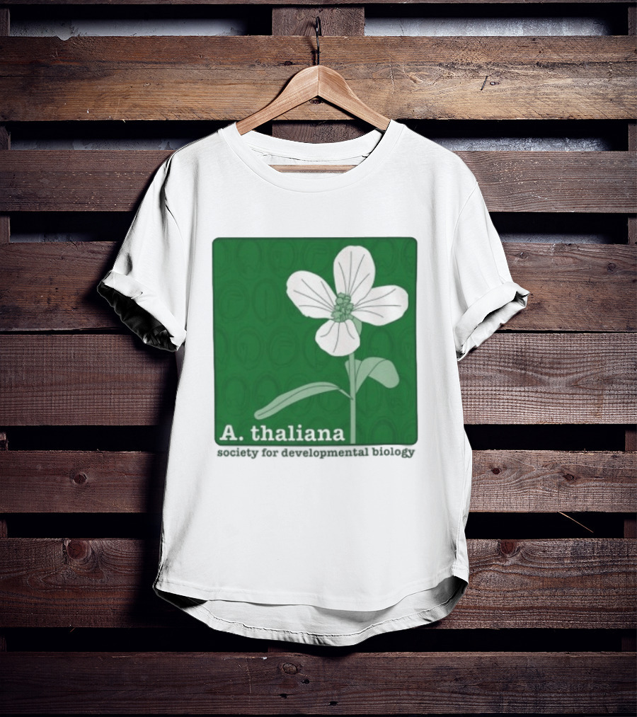 A Thaliana Society For Developmental Biology Flower T-Shirt