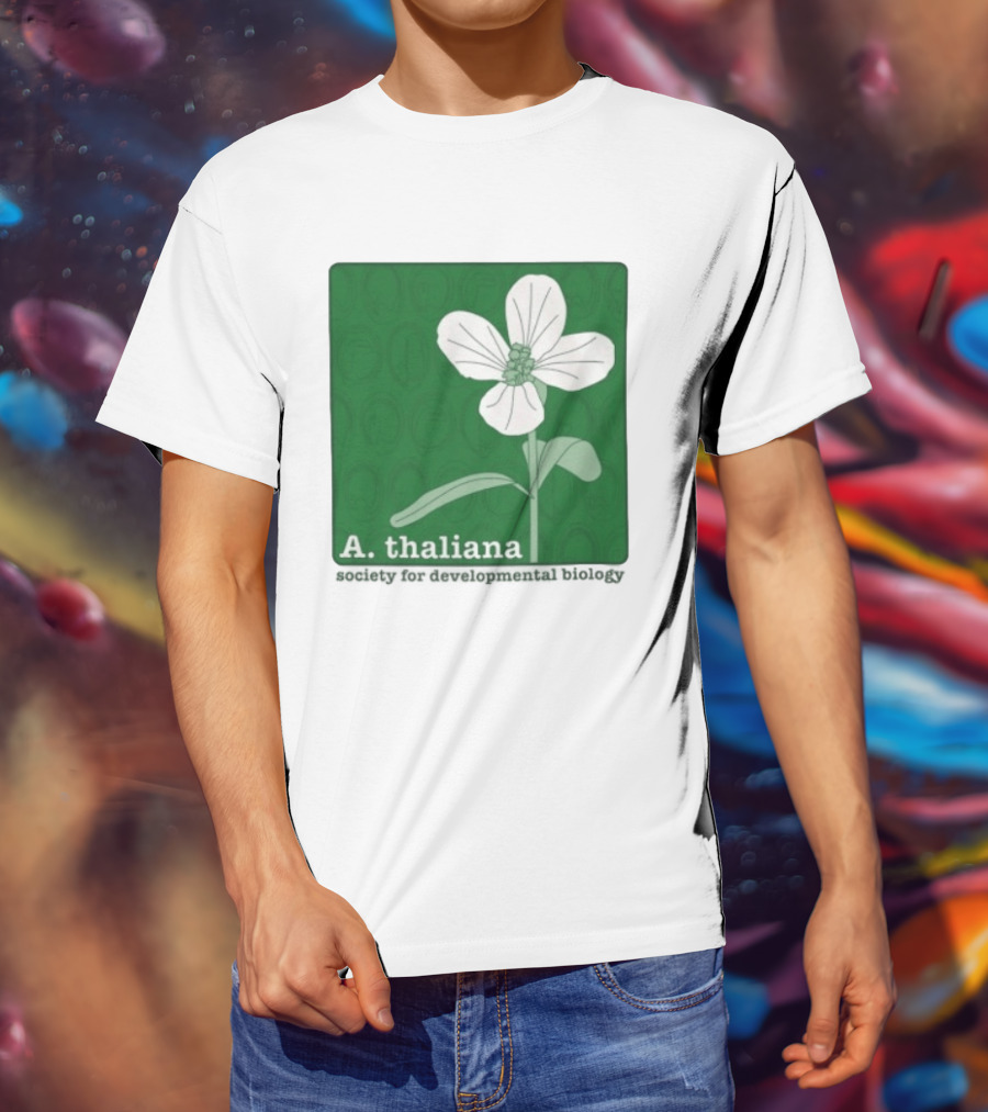 A Thaliana Society For Developmental Biology Flower T-Shirt