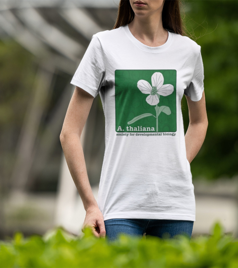 A Thaliana Society For Developmental Biology Flower T-Shirt