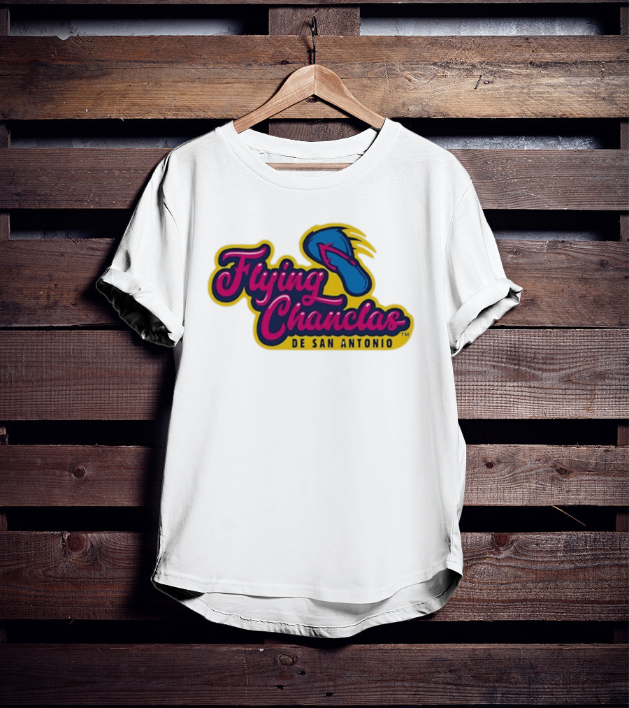 Flying Chanclas De San Antonio Baseball Team Fan T-Shirt
