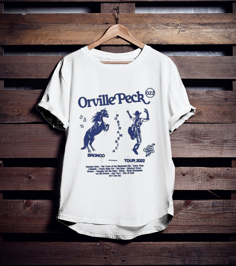 Orville Peck The Ringer Tour Bronco Cowboy 2022 Western Dance Iconic Concert Dates T-Shirt