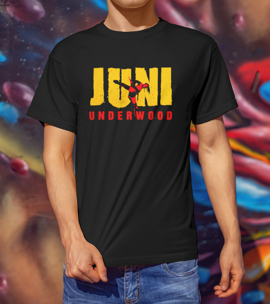 Juni Underwood Martial Arts Jump Kick T-Shirt