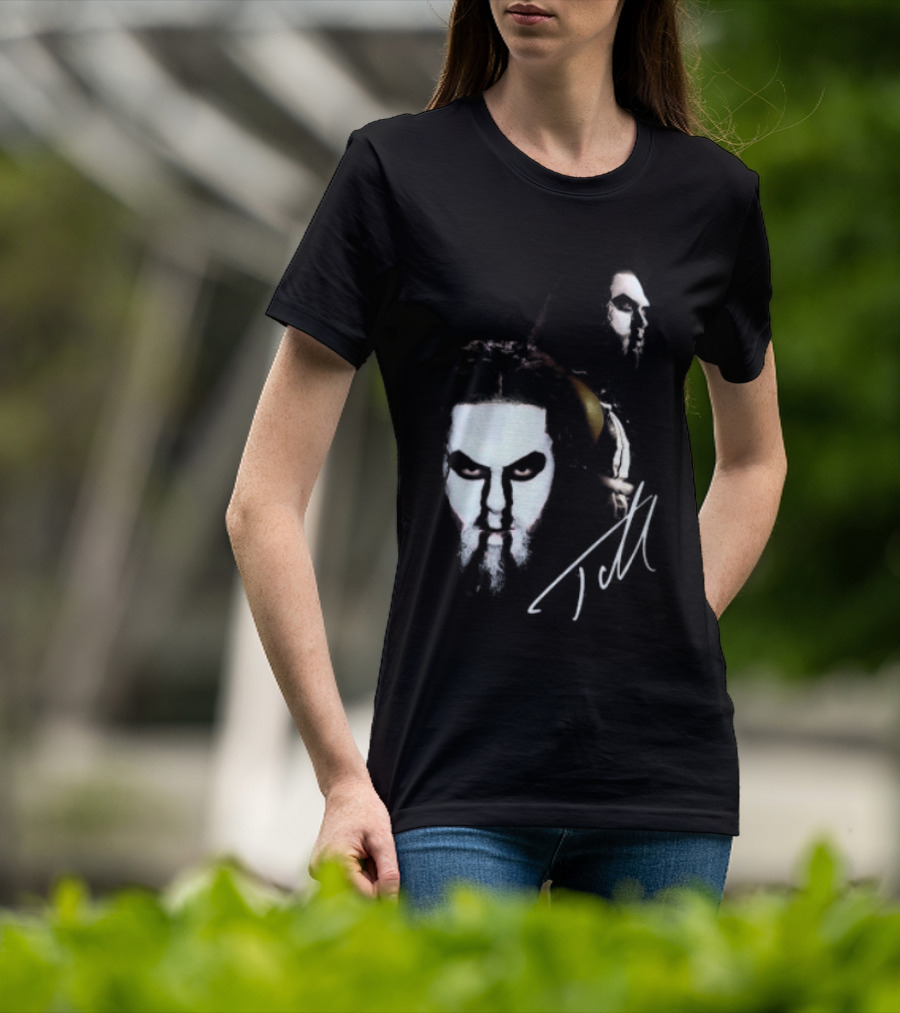 Tcll Mask And Feather T-Shirt