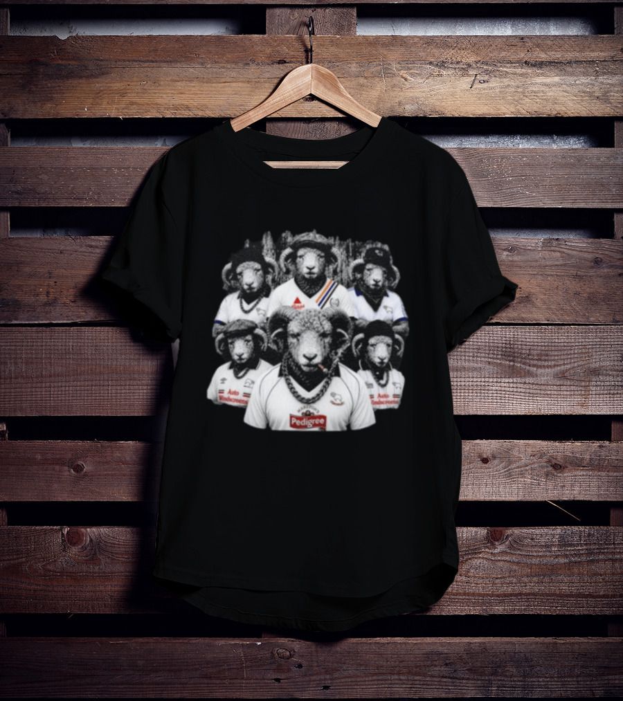 Derby County FC Gangster Rams Pedigree Auto Windscreens T-Shirt