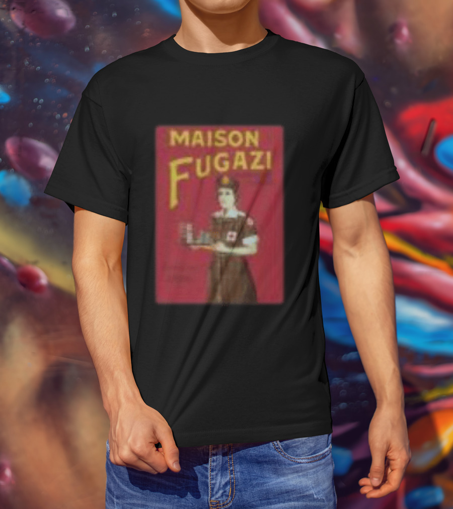 Maison Fugazi Store Rations Black T-Shirt