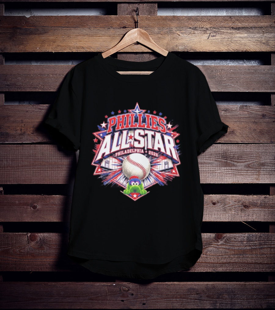 Phillies All Star Philadelphia 2026 MLB Baseball Phanatic T-Shirt