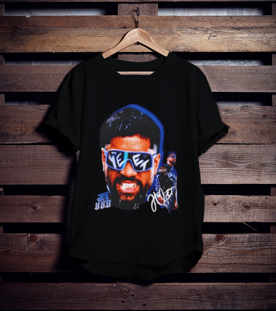 Jey Uso Yeet WWE Wrestling Bloodline Autograph Sunglasses T-Shirt