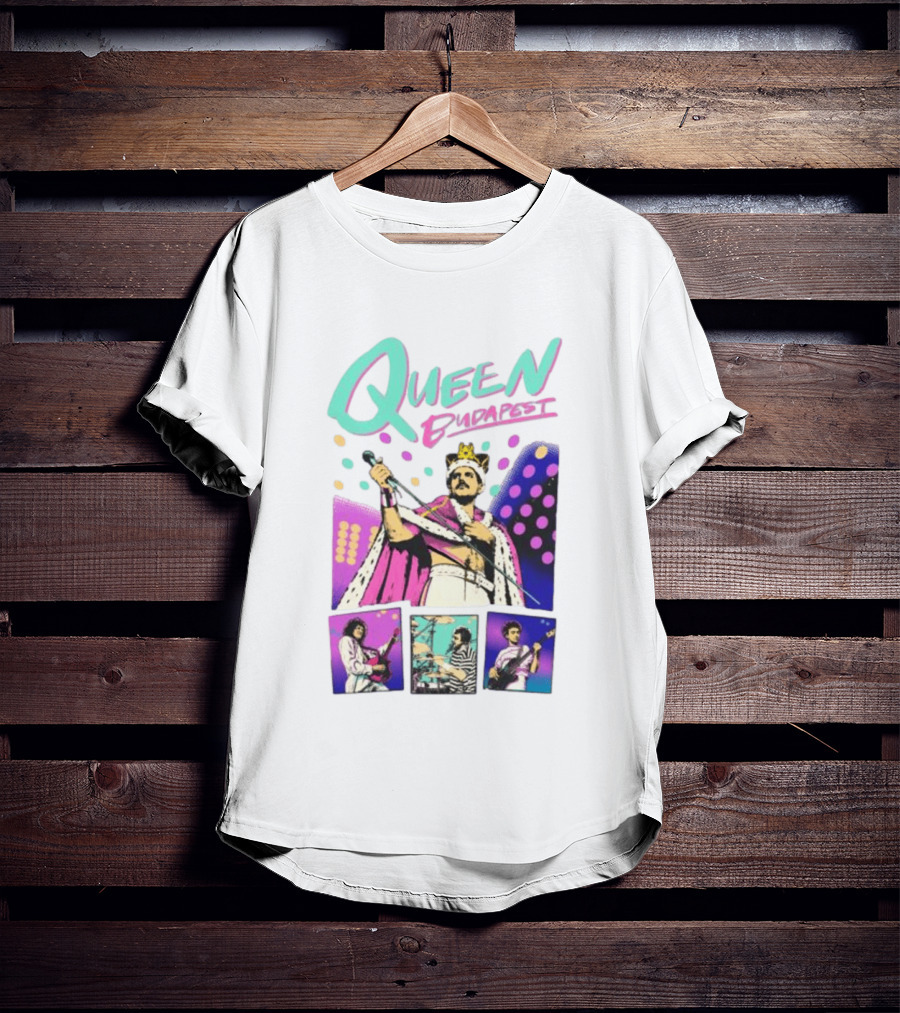 Queen Budapest Anniversary Vest 40th Pop Concert T-Shirt