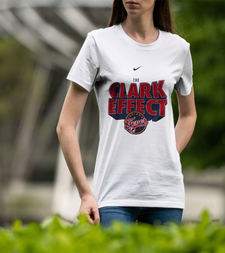The Clark Effect Indiana Fever Nike Basketball T-Shirt