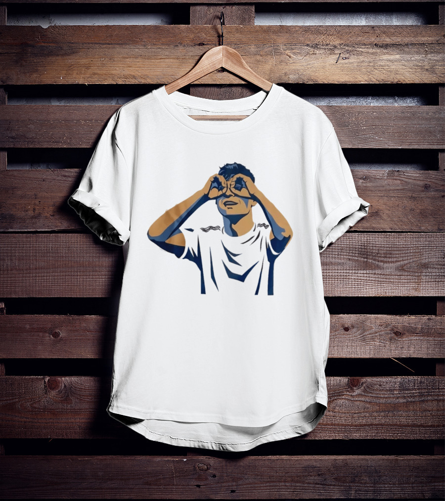 Pedri González FC Barcelona Binocular Pose T-Shirt