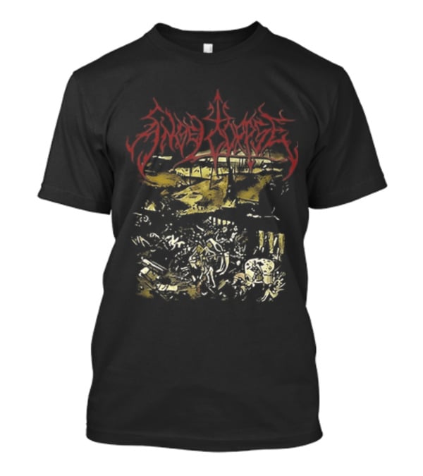 Angelcorpse Vomit War Crush The Sacred Heart Unholy Raven Dying Dove Of Peace Two Sided T-Shirt