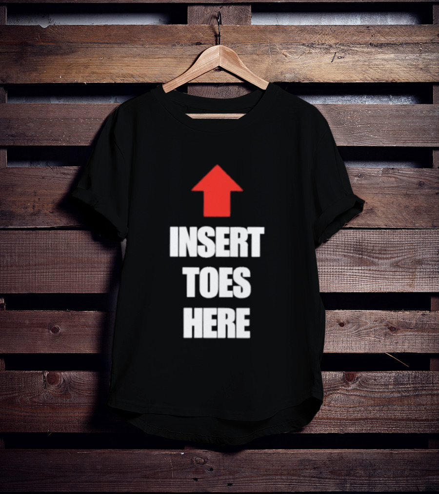 Insert Toes Here Red Arrow Top T-Shirt