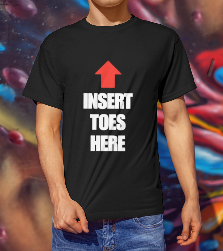 Insert Toes Here Red Arrow Top T-Shirt