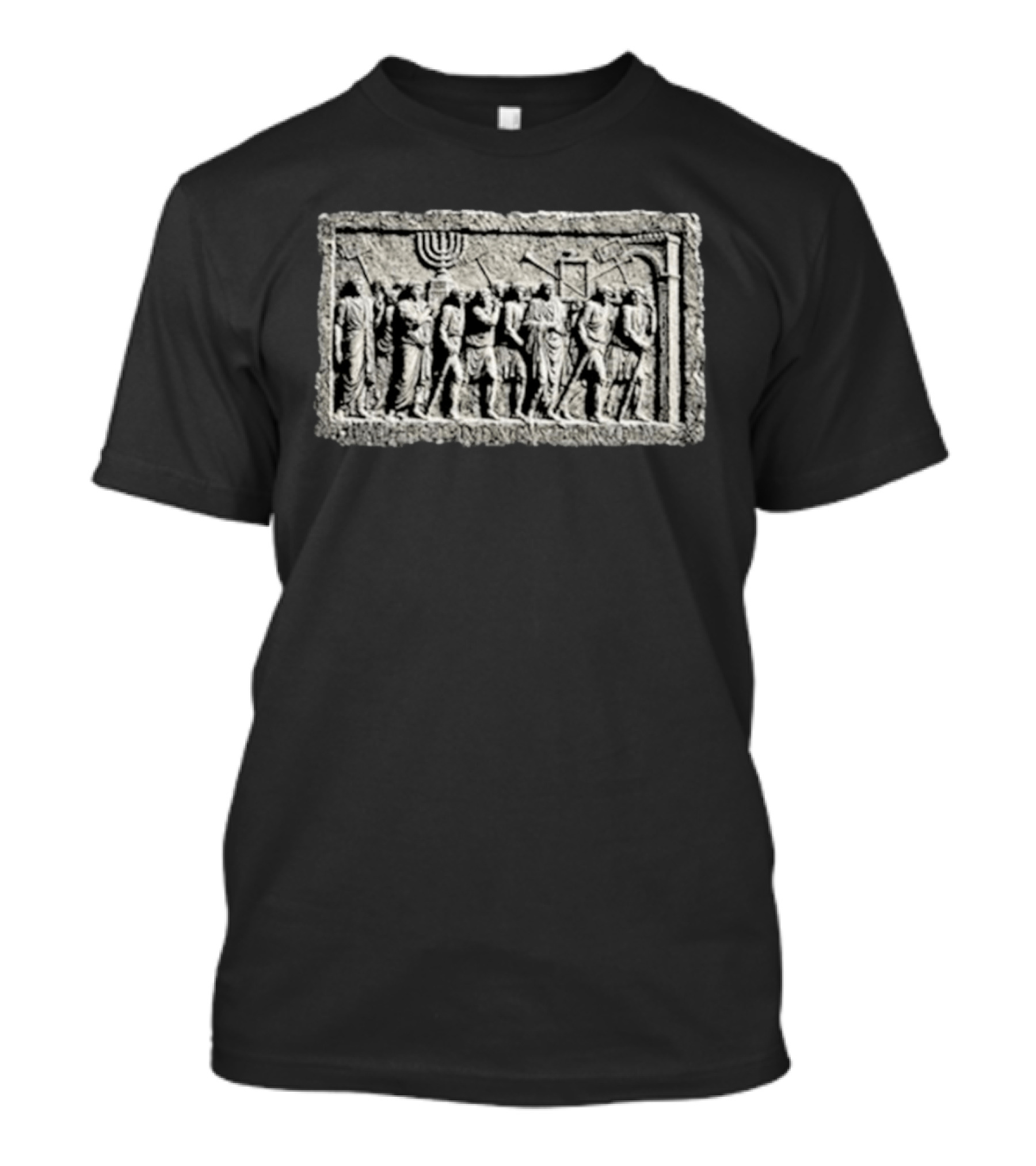 Nick Fuentes Arch Of Titus Menorah Relief Roman Soldiers T-Shirt
