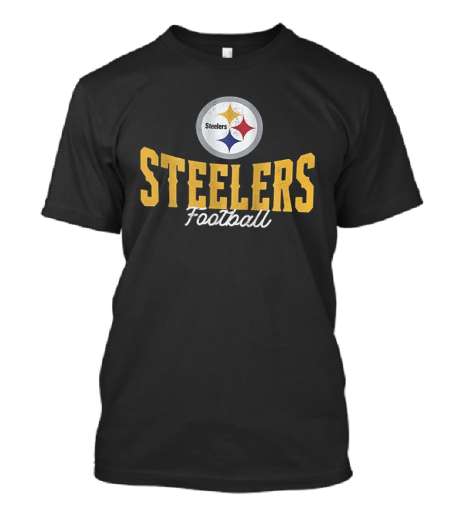 Pittsburgh Steelers Football 1933 AFC North Symbol Steelers Football T-Shirt
