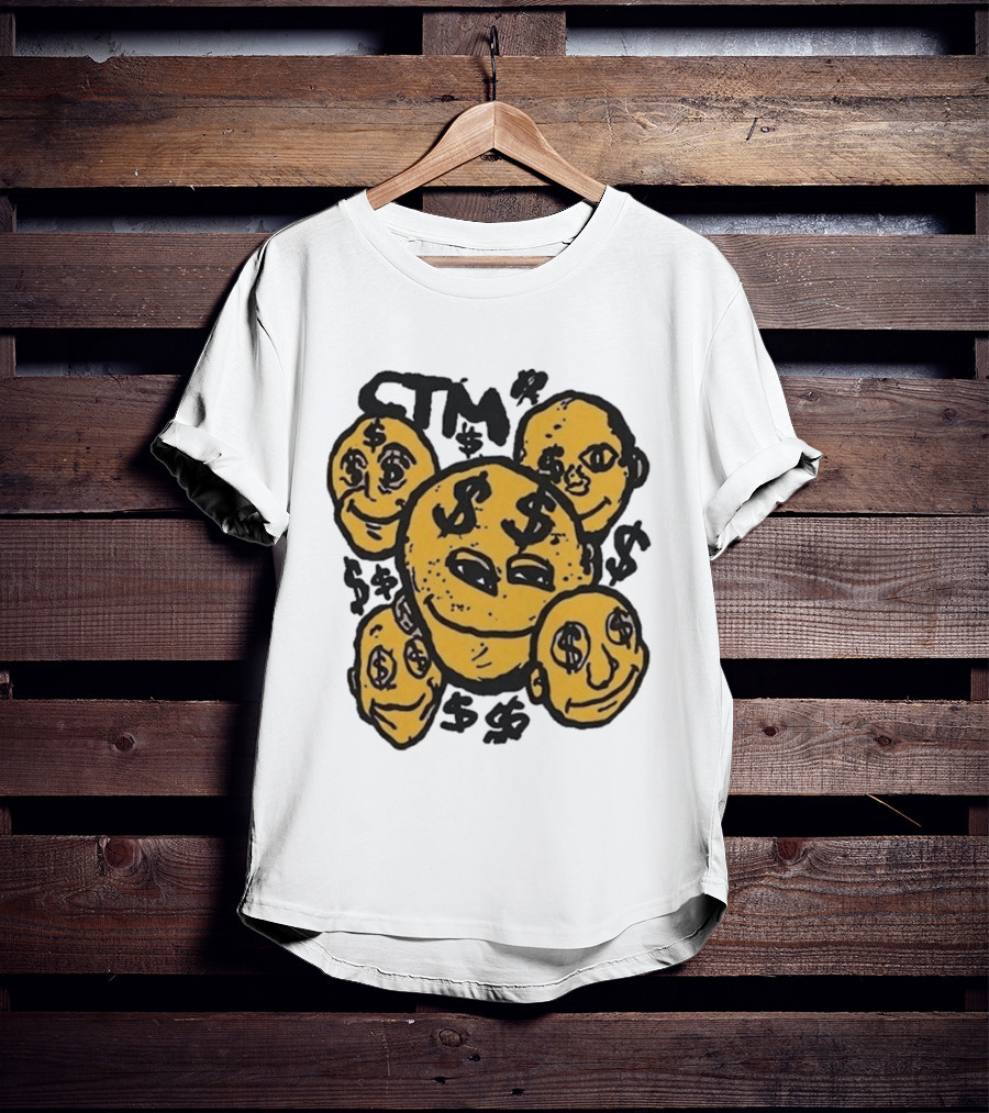 CTM Money Faces Dollar Sign Expressions T-Shirt