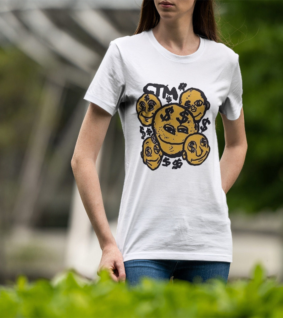 CTM Money Faces Dollar Sign Expressions T-Shirt