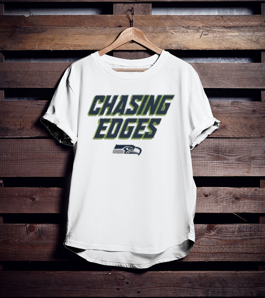 Chasing Edges Seattle Football Team Hawk T-Shirt