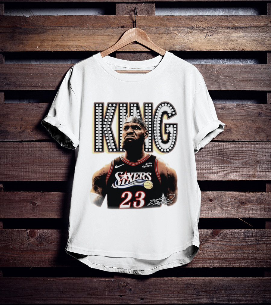 Philadelphia 76ers King James 23 Game Changer T-Shirt