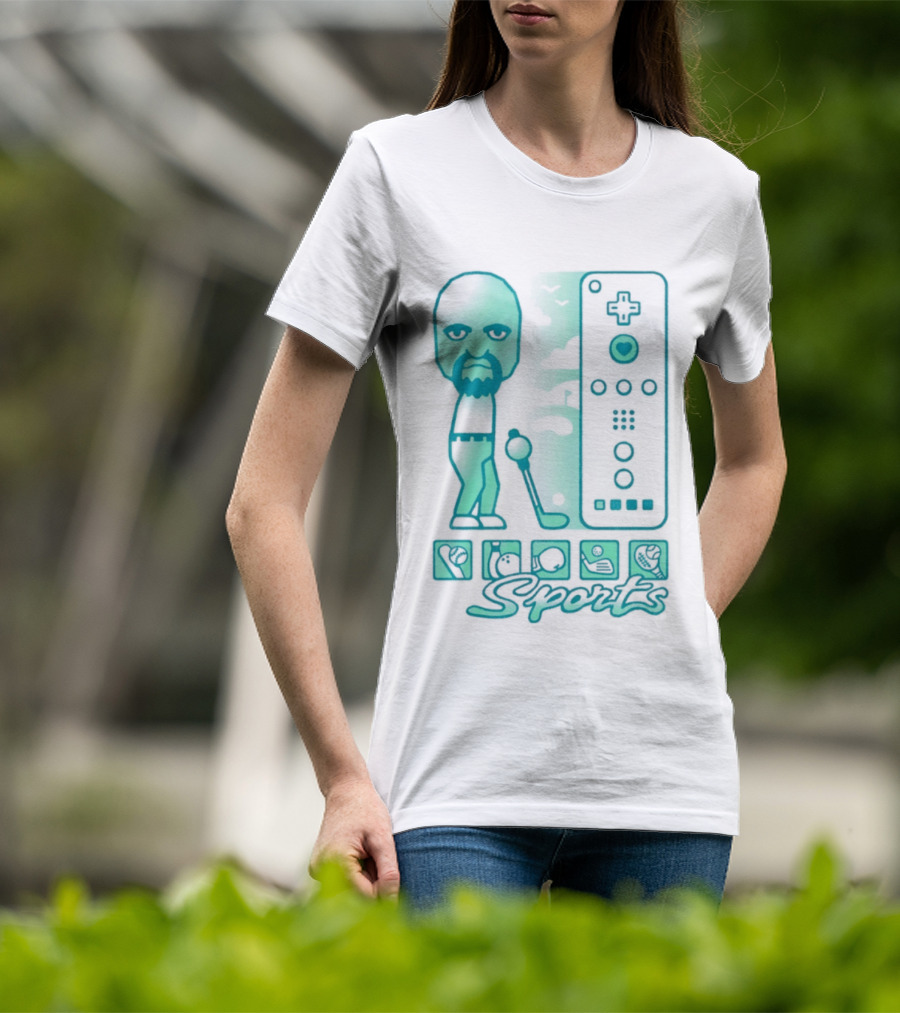 Wii Sports Matt Iconic Character Mii Brawler Bowling Champion T-Shirt