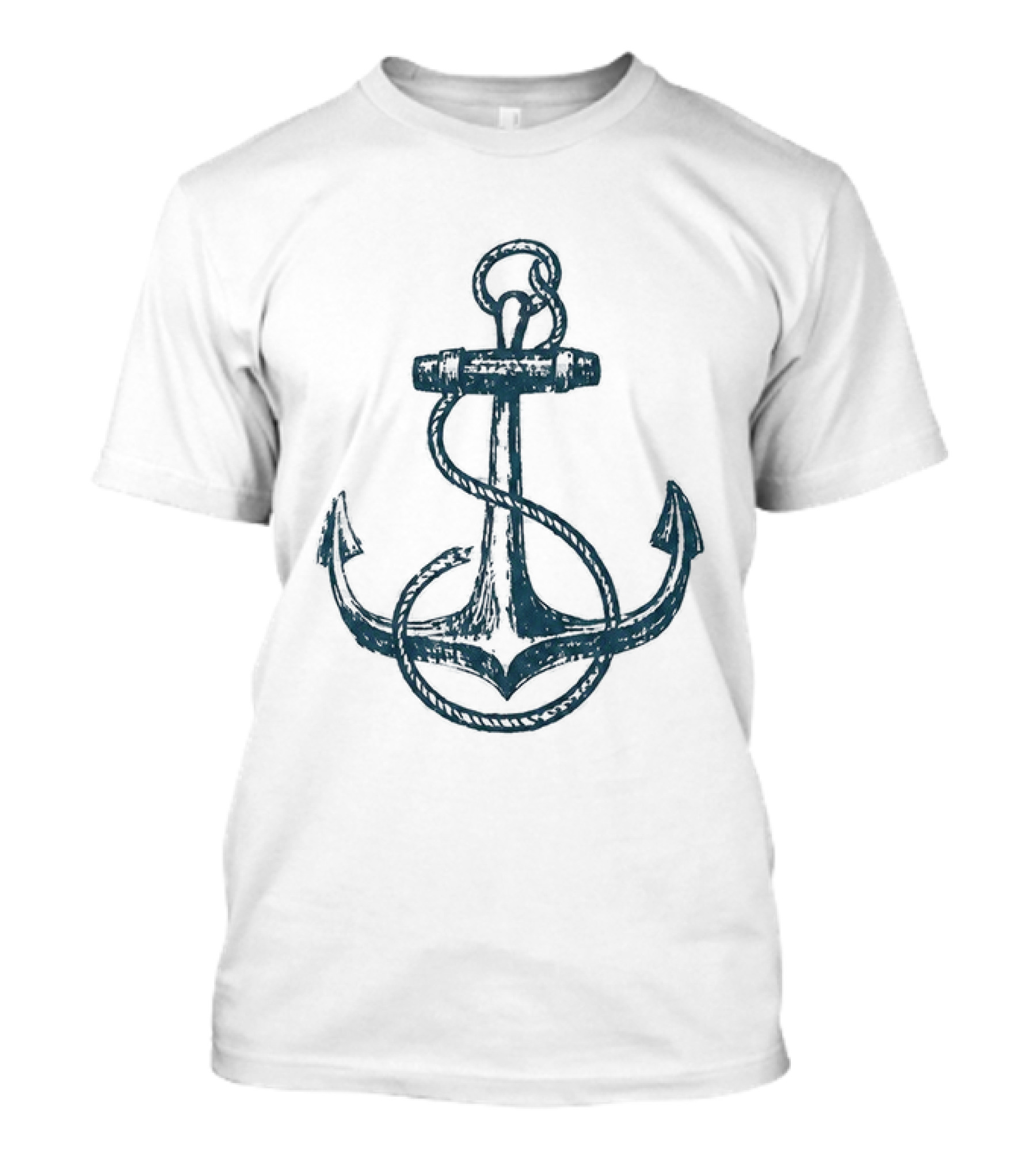 Netflix Here The Whole Time Diego Lira Caio Nautical Anchor T-Shirt