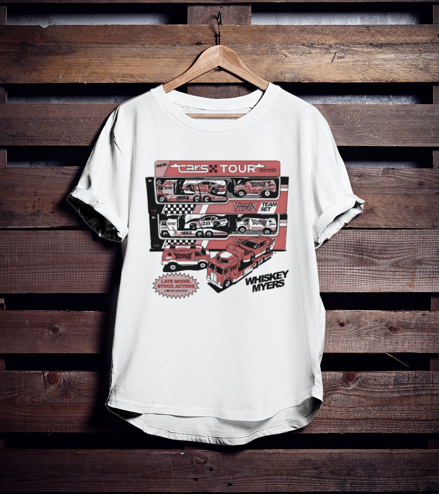 Whiskey Myers 2026 Cars Tour New Edition Racing Truck And Trailer T-Shirt
