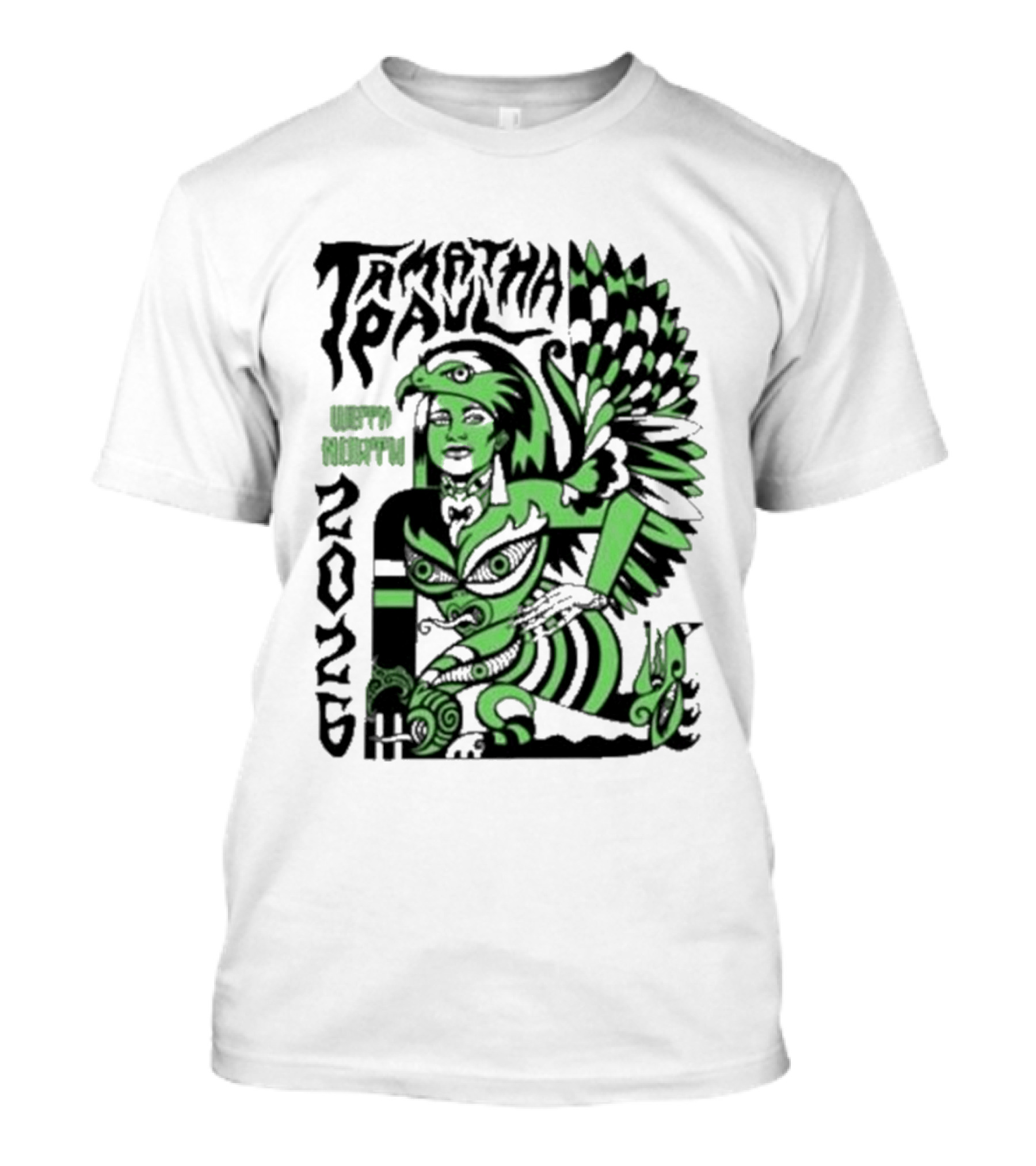 Xoe Hall X Tamatha Paul 2026 Te Atatu Whero Kakapo T-Shirt