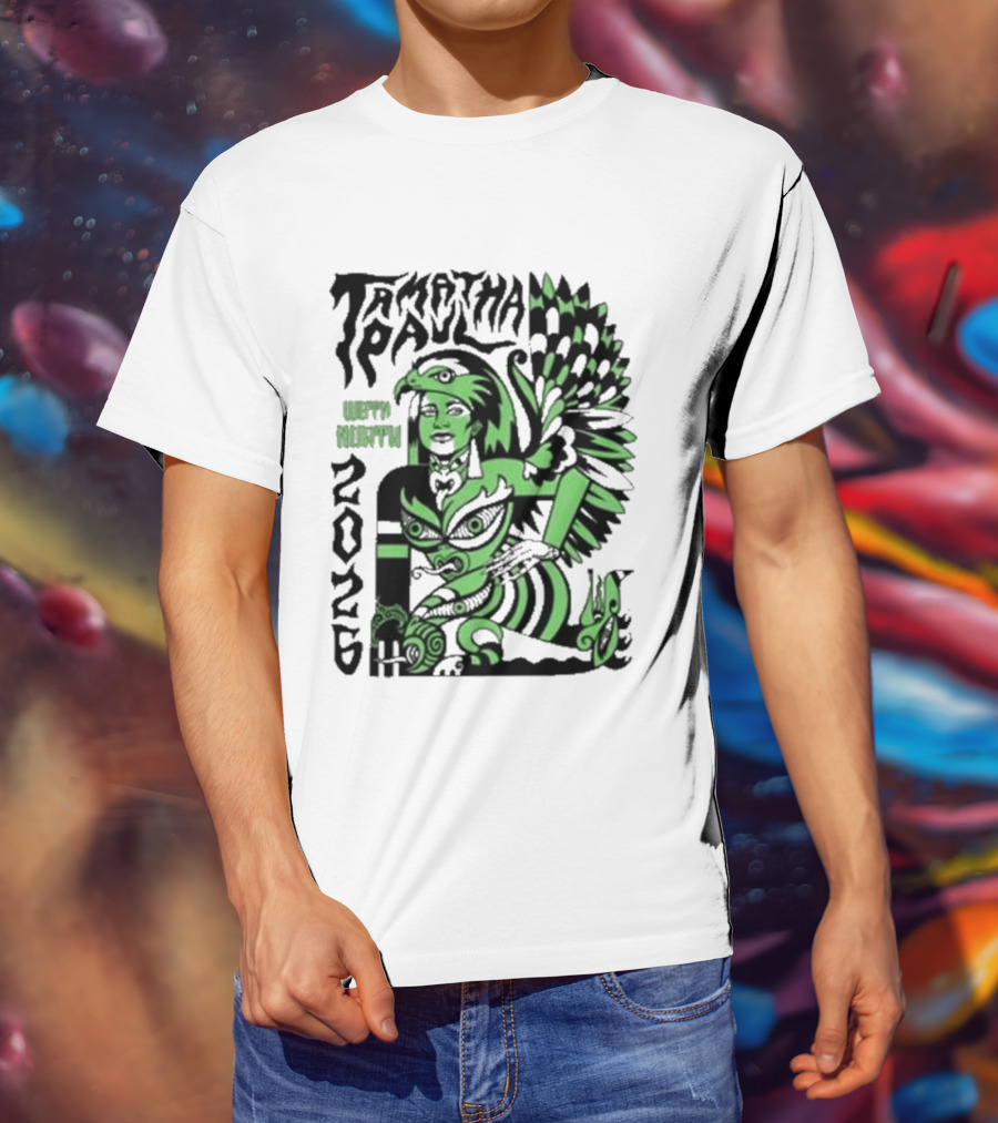 Xoe Hall X Tamatha Paul 2026 Te Atatu Whero Kakapo T-Shirt