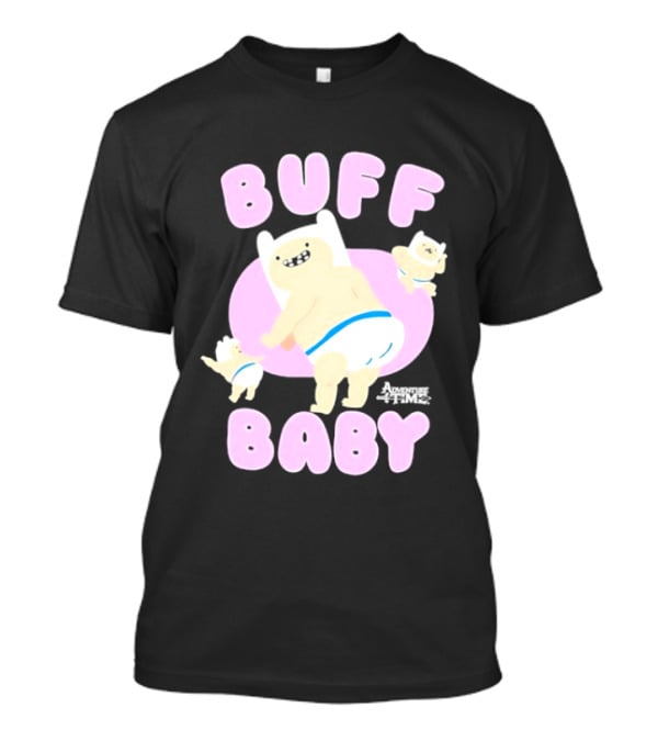 Buff Baby Adventure Time Finn The Human Dancing Babies T-Shirt
