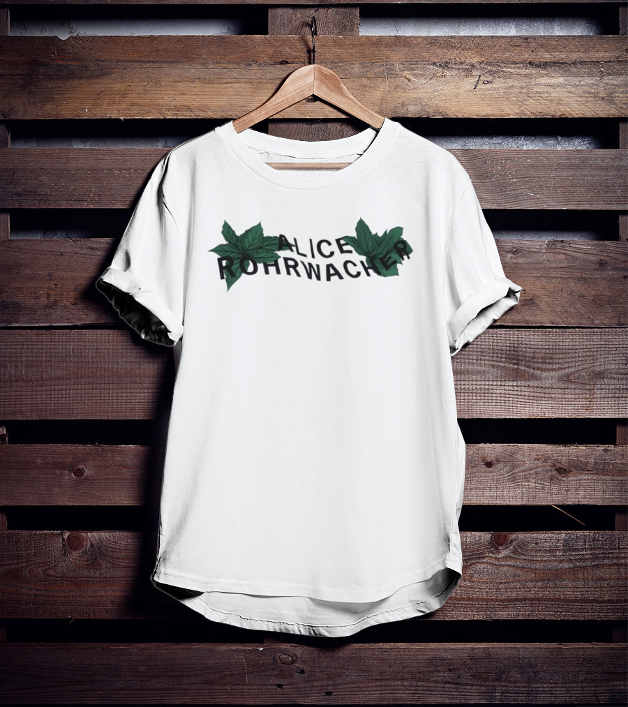 Alice Rohrwacher Leaf Motif T-Shirt