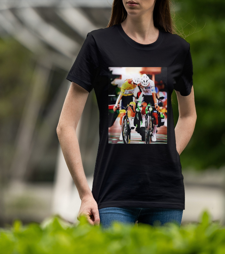 Tadej Pogacar Isaac Del Toro 2026 Tour De France Cyclist Duo T-Shirt