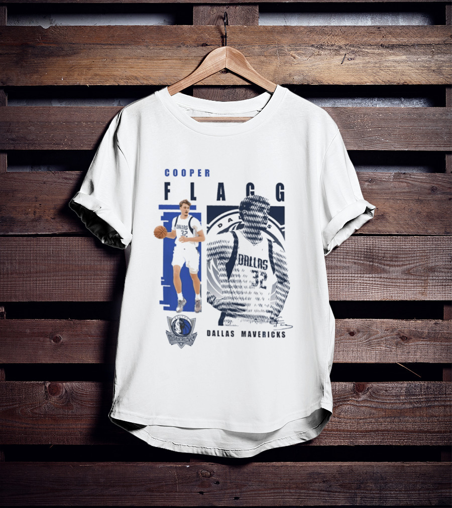 Cooper Flagg Dallas Mavericks Highlights 2026 Signatures T-Shirt