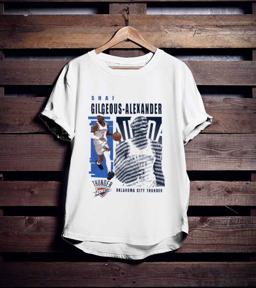 Shai Gilgeous Alexander Oklahoma City Thunder NBA Basketball Highlights 2026 T-Shirt