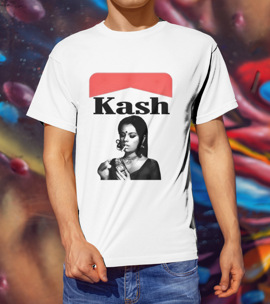 Mumtaz Kash Marlboro Iconic Red Collar T-Shirt