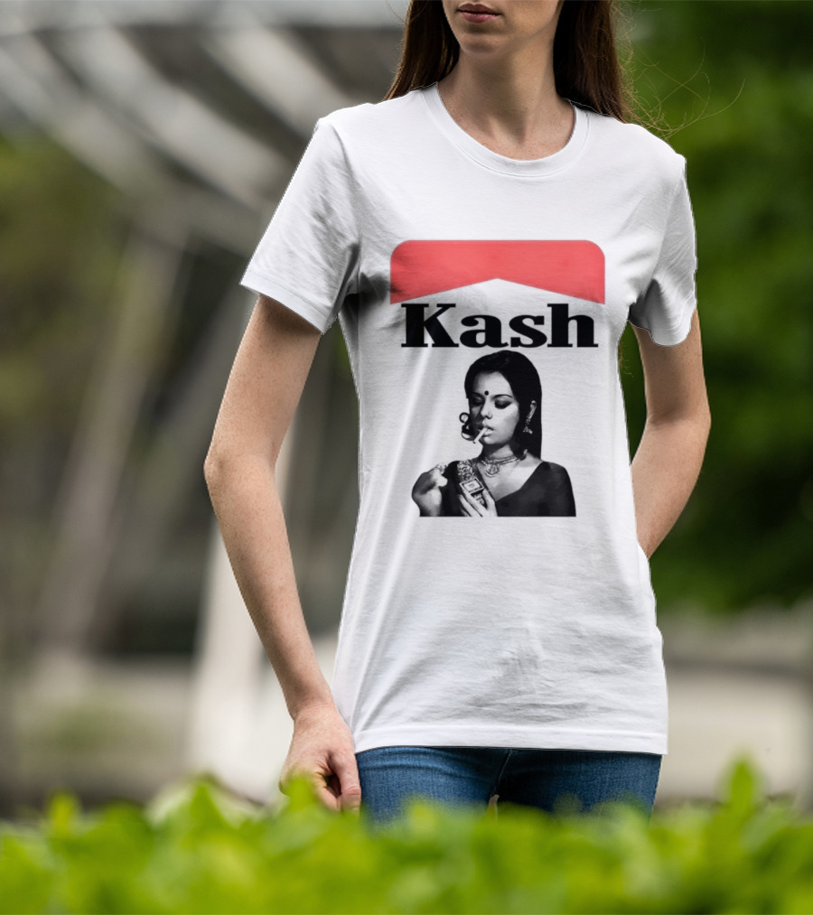 Mumtaz Kash Marlboro Iconic Red Collar T-Shirt