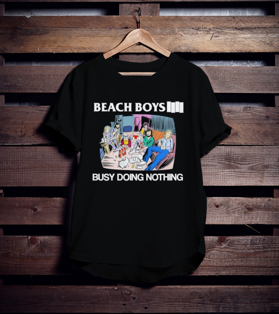 Beach Boys Busy Doing Nothing Brian Wilson Couch Scene T-Shirt