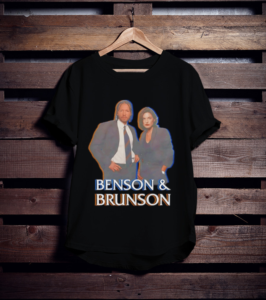 Benson And Brunson TV Show Characters T-Shirt