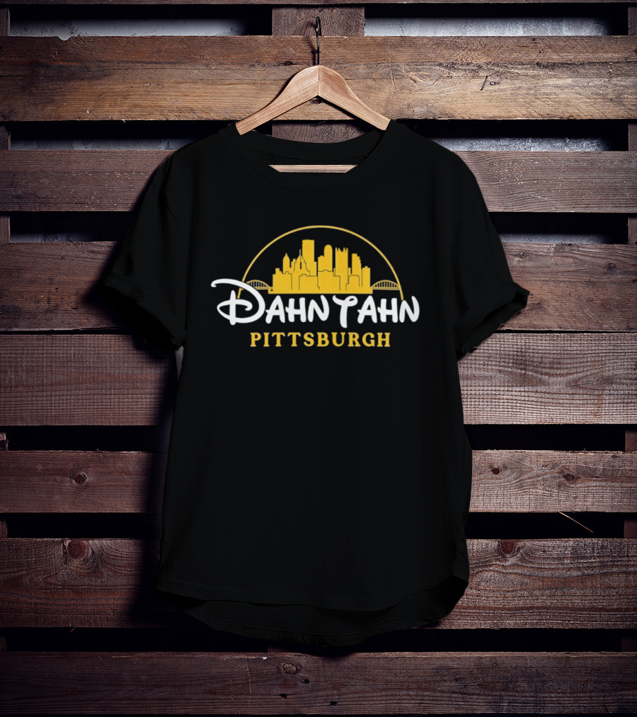 Dahntahn Pittsburgh City Skyline Magic T-Shirt
