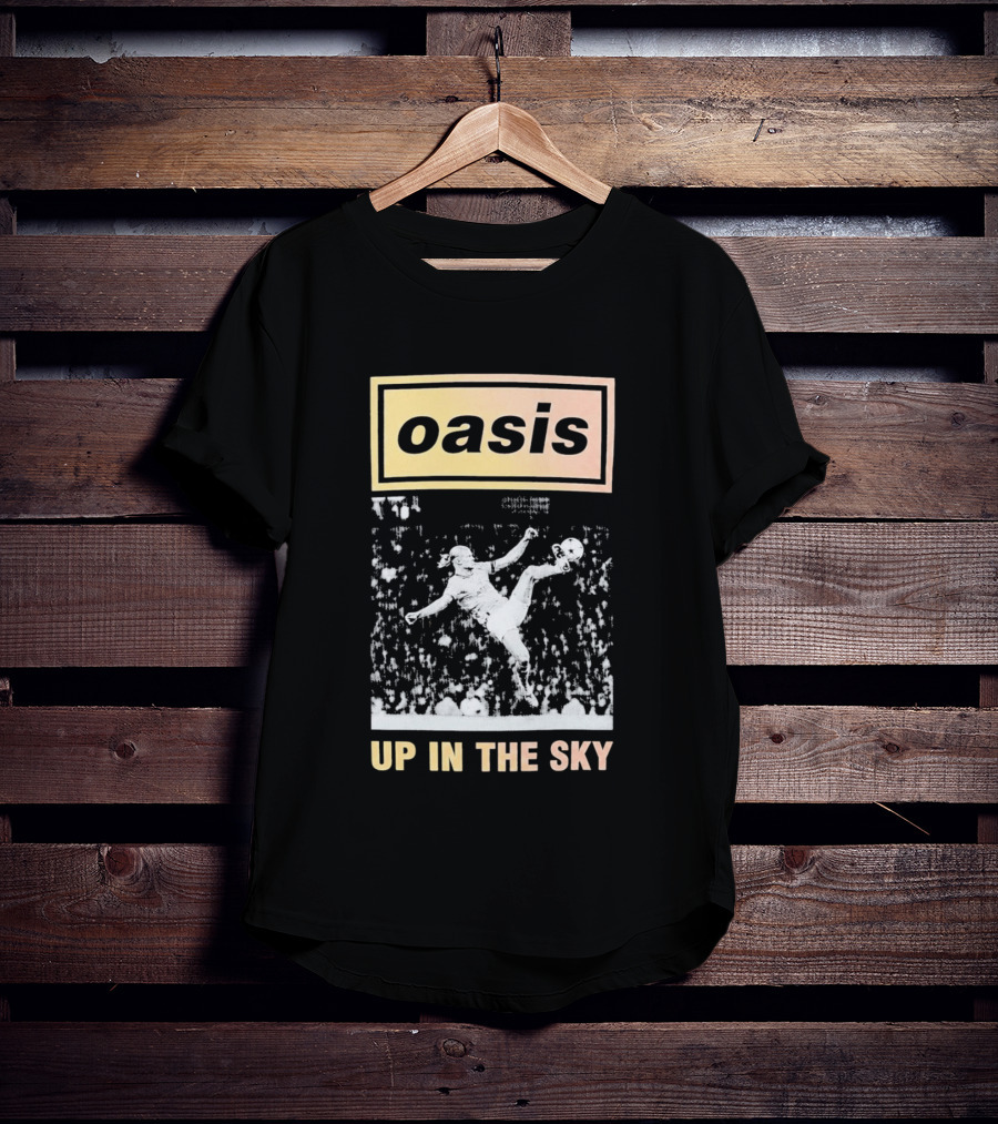 Oasis Up In The Sky Erling Haaland Soccer Kick T-Shirt