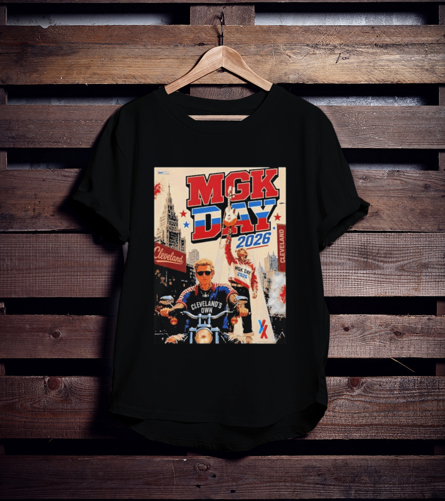 MGK Day 2026 Cleveland Music Event With Cleveland's Own T-Shirt