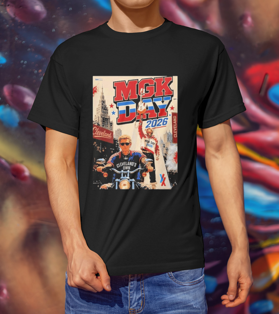 MGK Day 2026 Cleveland Music Event With Cleveland's Own T-Shirt